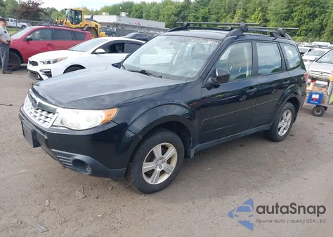 2012 Subaru Forester 2.5X from USA, damaged, VIN JF2SHABCXCG447219